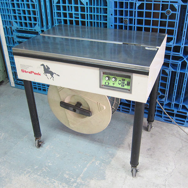 半自動結束機【中古品】D-52型（ストラパック）／アイニチ株式会社