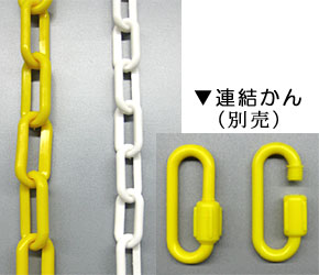 プラチェーンと連結かんの画像