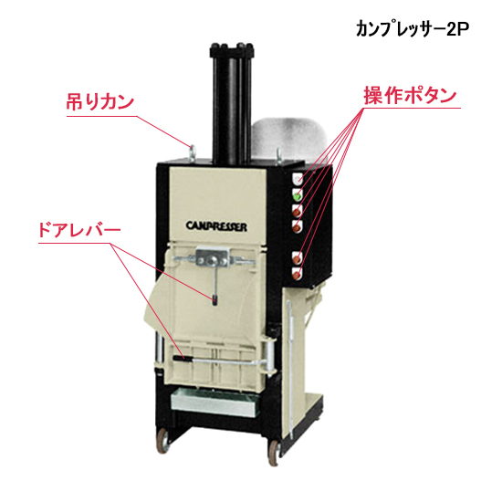 【クロダ】カンプレッサー2Pスライド画像