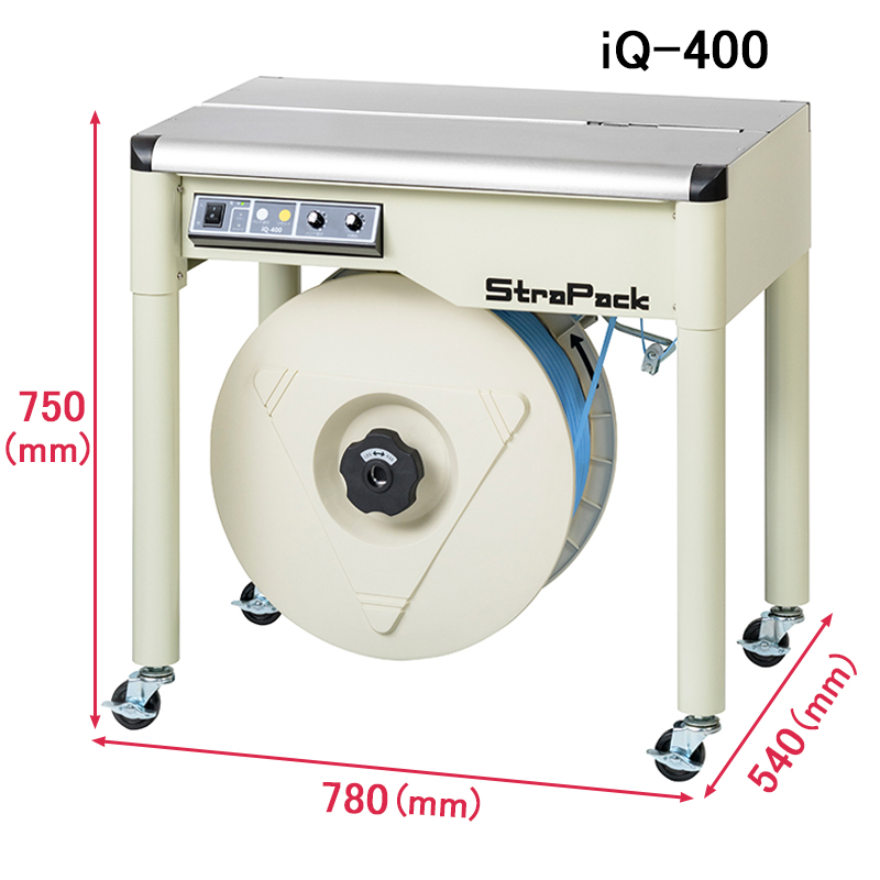 【ストラパック】半自動梱包機 標準型 iQ-400スライド画像