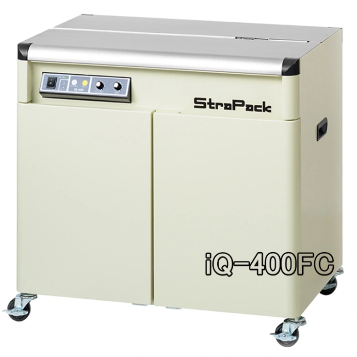 【ストラパック】半自動梱包機 全面カバー型 iQ-400FCスライド画像